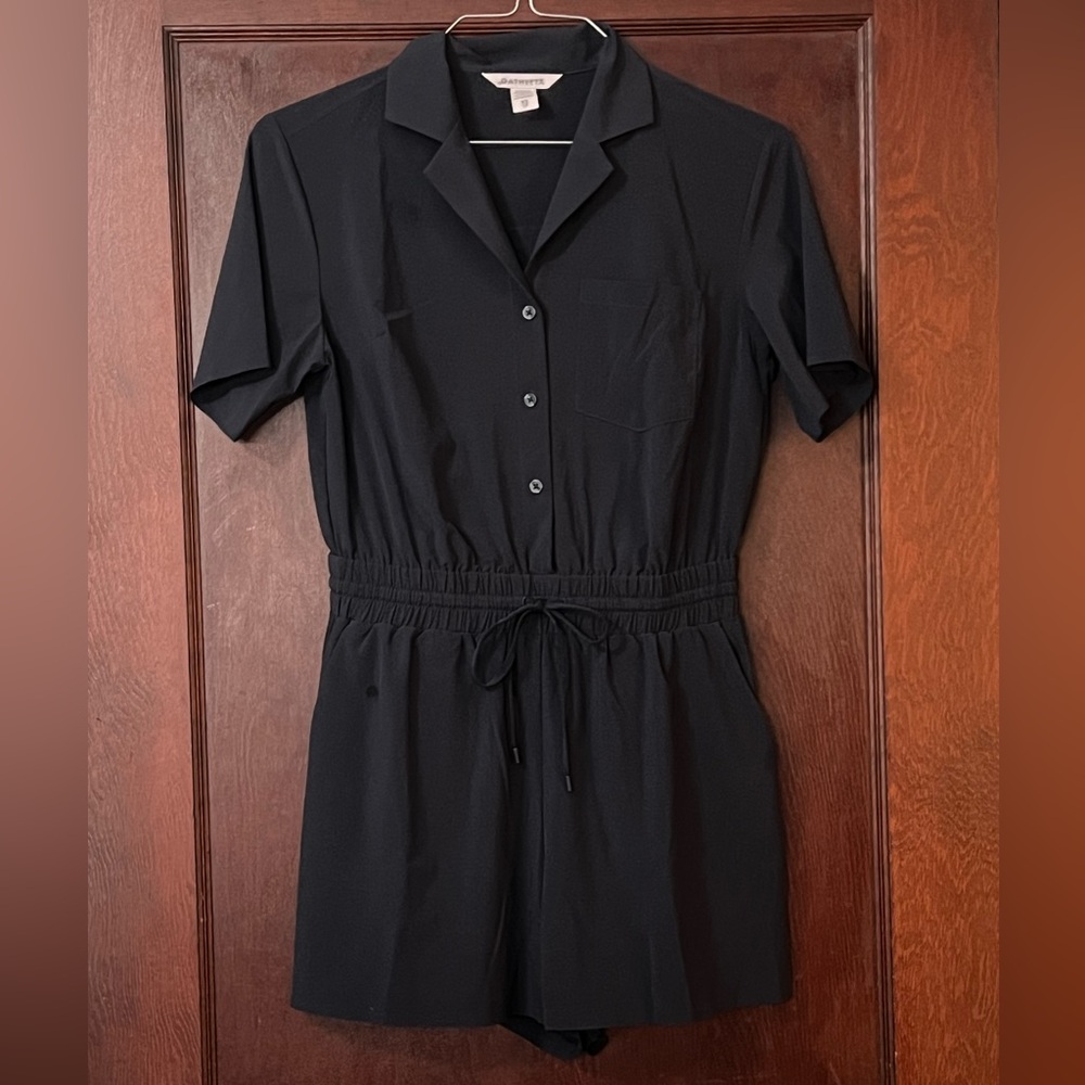 Athleta NWOT Navy Avenue Romper XS